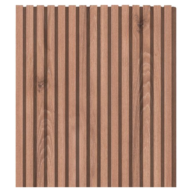 RIVESTIMENTO PVC ESPANSO CASTAGNO BRUNO RESA 1,1328 m²/PACCO FORMATO 240x11,8x1,2 cm | Tecnomat RIVESTIMENTO PVC ESPANSO CASTAGNO BRUNO RESA 1,1328 m²/PACCO FORMATO 240x11,8x1,2 cm - 2 | Tecnomat