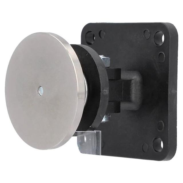 ELETTROMAGNETE FERMA PORTA TAGLIAFUOCO CON CONTROPIASTRA TENUTA 50 kg MAGNETE Ø 51,5 mm | Tecnomat ELETTROMAGNETE FERMA PORTA TAGLIAFUOCO CON CONTROPIASTRA TENUTA 50 kg MAGNETE Ø 51,5 mm - 2 | Tecnomat