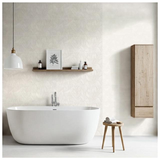 RIVESTIMENTO GEMINI BIANCO 33x100x0,95 cm RETT BICOTTURA SATINATO | Tecnomat RIVESTIMENTO GEMINI BIANCO 33x100x0,95 cm RETT BICOTTURA SATINATO - 2 | Tecnomat