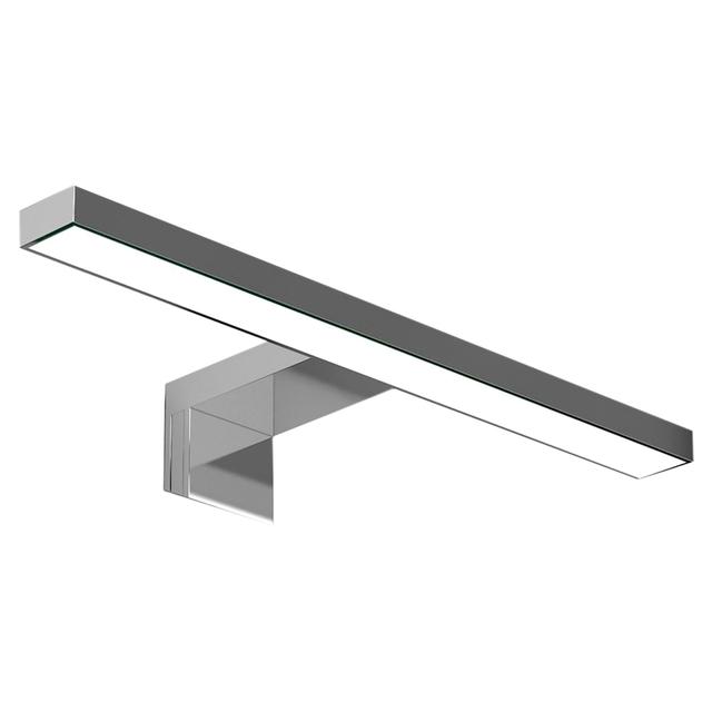 LAMPADA IP44 LED 5W SQUADRATA IN ABS FINITURA CROMO L 30 cm 4500K PER SPECCHI | Tecnomat LAMPADA IP44 LED 5W SQUADRATA IN ABS FINITURA CROMO L 30 cm 4500K PER SPECCHI - 2 | Tecnomat