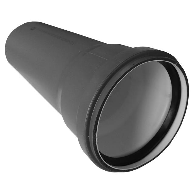 TUBO COES Ø110 mm 2 BICCHIERI HTDM L1000 mm INSONORIZZATO IN PP NERO | Tecnomat TUBO COES Ø110 mm 2 BICCHIERI HTDM L1000 mm INSONORIZZATO IN PP NERO - 2 | Tecnomat