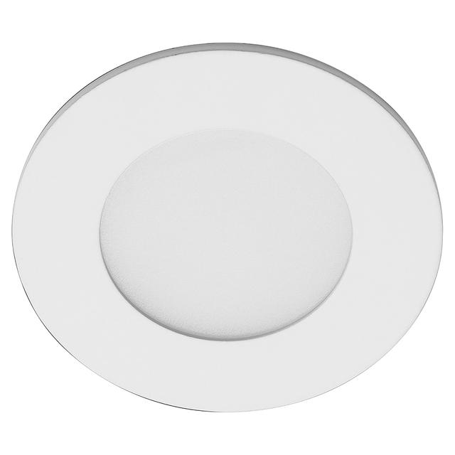 FARETTO INCASSO VIVIDA LED 3W TONDO 160 lumen 3000K LUCE CALDA IN ALLUMINIO BIANCO FORO 75 mm | Tecnomat FARETTO INCASSO VIVIDA LED 3W TONDO 160 lumen 3000K LUCE CALDA IN ALLUMINIO BIANCO FORO 75 mm | Tecnomat