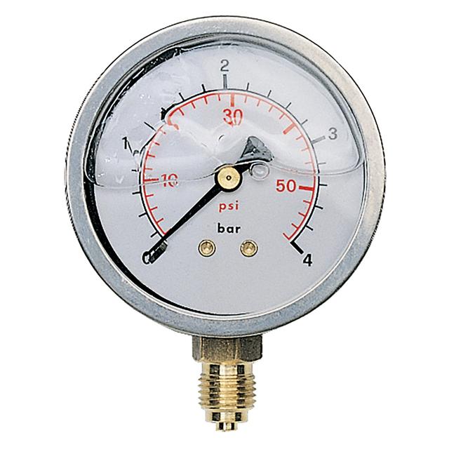 MANOMETRO RADIALE Ø 63 mm IN BAGNO DI GLICERINA ATTACCO 1/4'' | Tecnomat MANOMETRO RADIALE Ø 63 mm IN BAGNO DI GLICERINA ATTACCO 1/4'' | Tecnomat