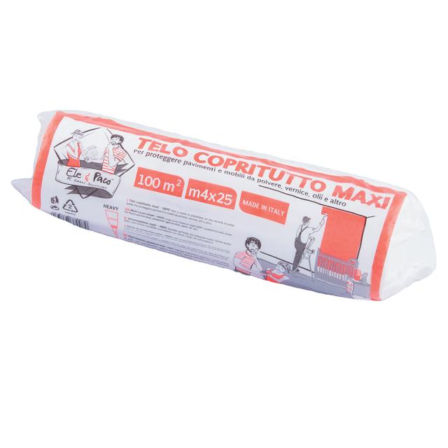 TELO COPRITUTTO 4x25 m 100 m² IN ROTOLO IDEALE PER FINESTRE | Tecnomat TELO COPRITUTTO 4x25 m 100 m² IN ROTOLO IDEALE PER FINESTRE | Tecnomat