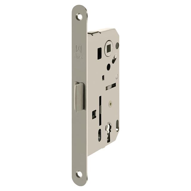 SERRATURA BONAITI B-BITTER T60 INFILARE NICHELATA E50 mm INT. 90 mm BORDO TONDO FRONTE 18 mm | Tecnomat SERRATURA BONAITI B-BITTER T60 INFILARE NICHELATA E50 mm INT. 90 mm BORDO TONDO FRONTE 18 mm | Tecnomat