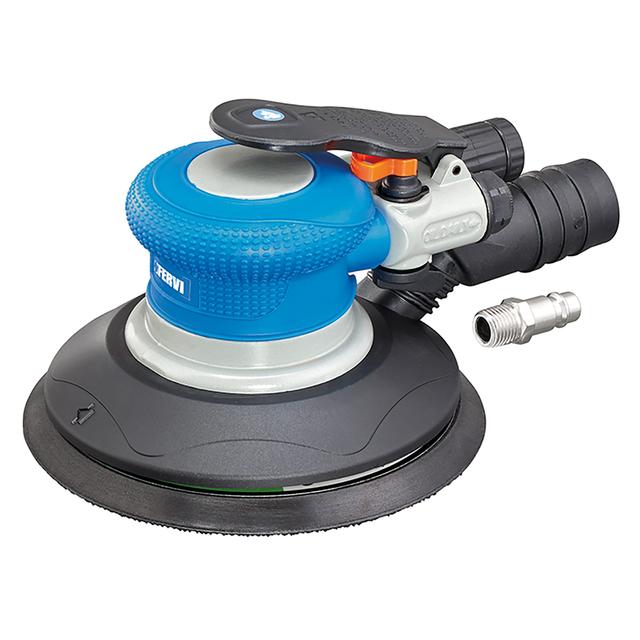 LEVIGATRICE PNEUMATICA ROTORBITALE FERVI 0419 Ø150 mm ATTACCO 1/4" 6 bar 10500 giri/min | Tecnomat LEVIGATRICE PNEUMATICA ROTORBITALE FERVI 0419 Ø150 mm ATTACCO 1/4" 6 bar 10500 giri/min | Tecnomat