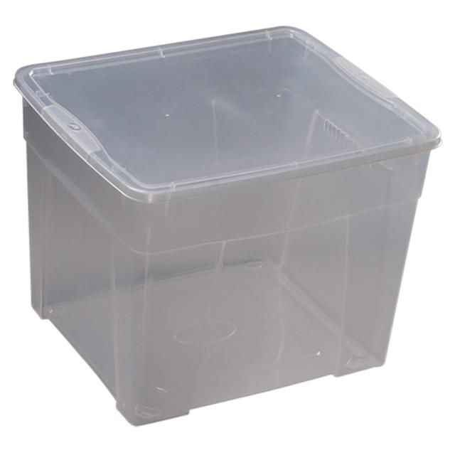 CONTENITORE CON COPERCHIO 42x33x35,5 cm (LxHxP) 34,5 l TRASPARENTE | Tecnomat CONTENITORE CON COPERCHIO 42x33x35,5 cm (LxHxP) 34,5 l TRASPARENTE | Tecnomat