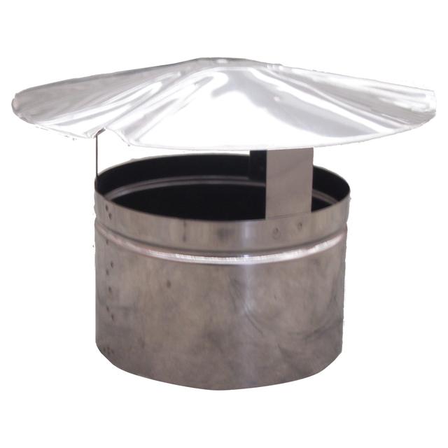 PARAPIOGGIA CLASSICO INOX 15 cm PRODUZIONE ITALIANA | Tecnomat PARAPIOGGIA CLASSICO INOX 15 cm PRODUZIONE ITALIANA - 2 | Tecnomat