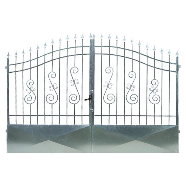 CANCELLO GIOVE DUE ANTE ZINCATO 400x180/210 cm (LxH) | Tecnomat CANCELLO GIOVE DUE ANTE ZINCATO 400x180/210 cm (LxH) | Tecnomat