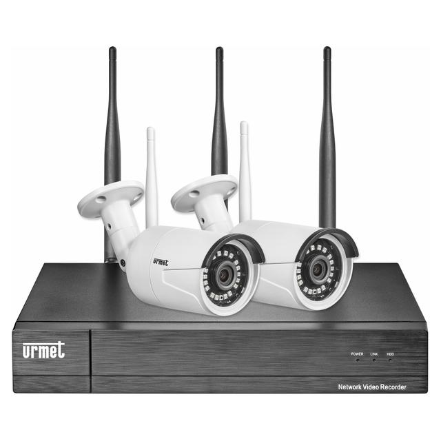 KIT TVCC URMET WIRELESS 5 Mpx HD 1TB CON 2 TELECAMERE E MOUSE PORTATA 200 m | Tecnomat KIT TVCC URMET WIRELESS 5 Mpx HD 1TB CON 2 TELECAMERE E MOUSE PORTATA 200 m | Tecnomat