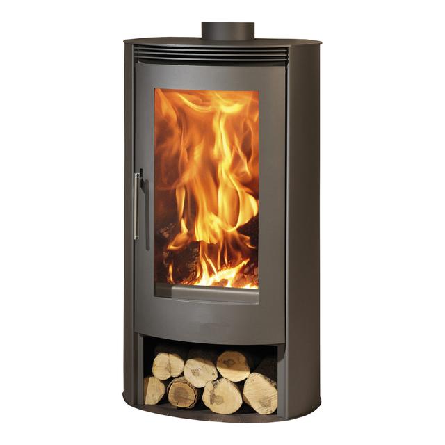 STUFA A LEGNA PANADERO DELTA 8 kW NERA | Tecnomat STUFA A LEGNA PANADERO DELTA 8 kW NERA | Tecnomat