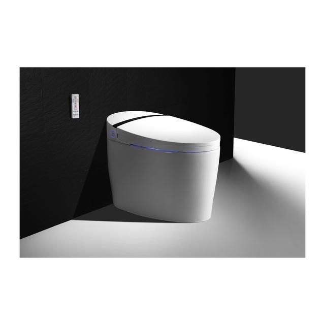 VASO ELETTRONICO MULTIFUNZIONE ILDE A PAVIMENTO CERAMICA BIANCA SENZA BRIDA SEDILE INCLUSO | Tecnomat VASO ELETTRONICO MULTIFUNZIONE ILDE A PAVIMENTO CERAMICA BIANCA SENZA BRIDA SEDILE INCLUSO | Tecnomat