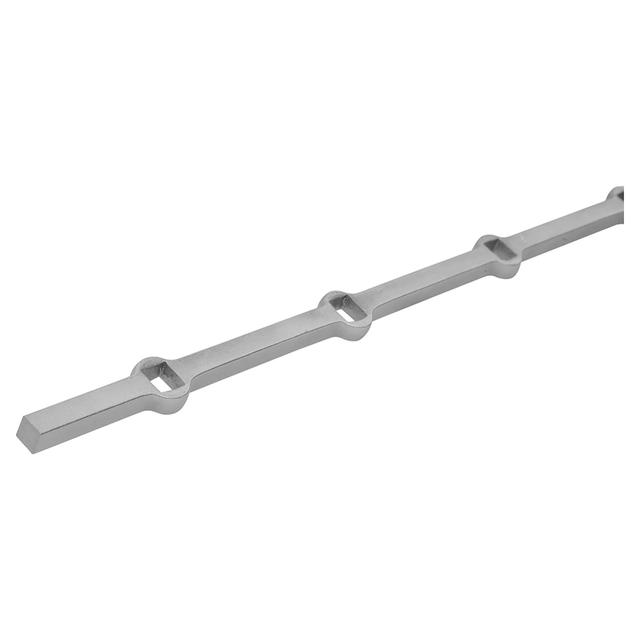 BARRA FERRO FORATA FORO QUADRO 14 mm 14x14x2000 mm 14 FORI PER FINESTRE E RECINZIONI | Tecnomat BARRA FERRO FORATA FORO QUADRO 14 mm 14x14x2000 mm 14 FORI PER FINESTRE E RECINZIONI | Tecnomat