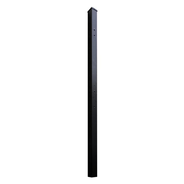 PALO UNIVERSALE NERO CON FORO PER CARDINE 2400x80x80 mm | Tecnomat PALO UNIVERSALE NERO CON FORO PER CARDINE 2400x80x80 mm | Tecnomat