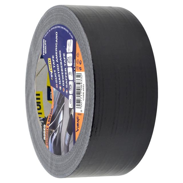 NASTRO TELATO NERO SYROM 50 mm x 50 m UNIVERSALE MULTIUSO PROTEGGE RIPARA E SIGILLA | Tecnomat NASTRO TELATO NERO SYROM 50 mm x 50 m UNIVERSALE MULTIUSO PROTEGGE RIPARA E SIGILLA | Tecnomat