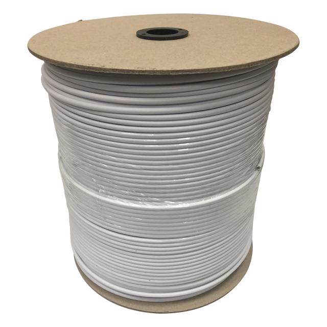 CAVO ACCIAIO OTTONATO PVC BIANCO 350 m Ø 6 mm VML | Tecnomat CAVO ACCIAIO OTTONATO PVC BIANCO 350 m Ø 6 mm VML | Tecnomat