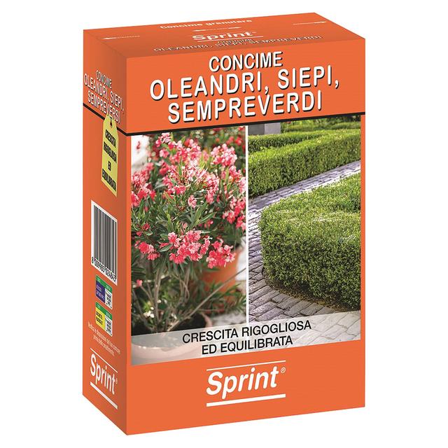 CONCIME OLEANDRI SIEPI E SEMPREVERDI GRANULARE SPRINT PRONTO EFFETTO NPK 10.5.15+10C 1kg | Tecnomat CONCIME OLEANDRI SIEPI E SEMPREVERDI GRANULARE SPRINT PRONTO EFFETTO NPK 10.5.15+10C 1kg | Tecnomat