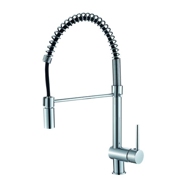 MISCELATORE LAVELLO PROFESSIONALE CROMO BOCCA ALTA FLESSIBILE CARTUCCIA CERAMICA Ø 35 mm | Tecnomat MISCELATORE LAVELLO PROFESSIONALE CROMO BOCCA ALTA FLESSIBILE CARTUCCIA CERAMICA Ø 35 mm - 2 | Tecnomat