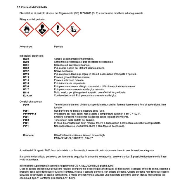 SCHIUMA POLIURETANICA TORGGLER 750 ml CONFEZIONE DA 12 PEZZI MULTIUSO MANUALE | Tecnomat SCHIUMA POLIURETANICA TORGGLER 750 ml CONFEZIONE DA 12 PEZZI MULTIUSO MANUALE - 2 | Tecnomat