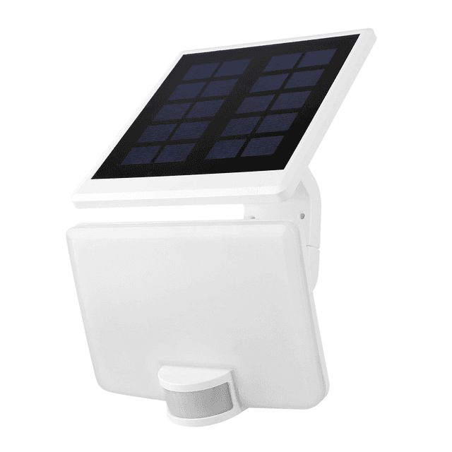 PROIETTORE SOLARE 8W FINO A 800 lumen 4000K LUCE BIANCA PANNELLO E SENSORI PIR BIANCO IP54 | Tecnomat PROIETTORE SOLARE 8W FINO A 800 lumen 4000K LUCE BIANCA PANNELLO E SENSORI PIR BIANCO IP54 - 2 | Tecnomat