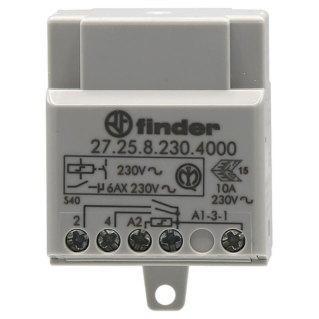 RELE' FINDER EVO 2 NO PROTEZIONE TERMICA 230V 10A 4 SEQUENZE ECC COMUNE 27258230 | Tecnomat RELE' FINDER EVO 2 NO PROTEZIONE TERMICA 230V 10A 4 SEQUENZE ECC COMUNE 27258230 - 2 | Tecnomat