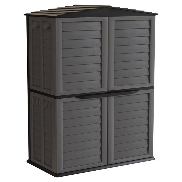 CASETTA IN POLIPROPILENE 151x200x83 cm (LxHxP) ANTRACITE | Tecnomat CASETTA IN POLIPROPILENE 151x200x83 cm (LxHxP) ANTRACITE - 2 | Tecnomat