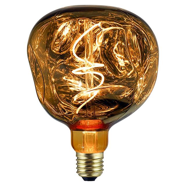LAMPADINA LED SUPREMA ALIEN E27 4W 100 lm 1800K LUCE CALDA FINITURA ORO DIMMERABILE | Tecnomat LAMPADINA LED SUPREMA ALIEN E27 4W 100 lm 1800K LUCE CALDA FINITURA ORO DIMMERABILE | Tecnomat