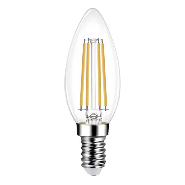 LAMPADINA VIVIDA LED FILAMENTO OLIVA E14 4W 847lm 3000K LUCE CALDA 35x100mm CLASSE A | Tecnomat LAMPADINA VIVIDA LED FILAMENTO OLIVA E14 4W 847lm 3000K LUCE CALDA 35x100mm CLASSE A - 2 | Tecnomat