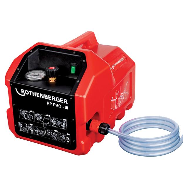 POMPA PROVAIMPIANTI ROTHENBERGER 1,3 kW PRESSIONE 40 bar 6 l/min L380 x P286 x H298 mm | Tecnomat POMPA PROVAIMPIANTI ROTHENBERGER 1,3 kW PRESSIONE 40 bar 6 l/min L380 x P286 x H298 mm | Tecnomat