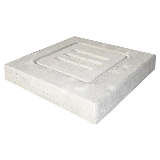 COPERCHIO BOTOLA CADITOIA 50x50 cm IN CLS VIBRATO ARMATO CON ASOLA DI SBLOCCO | Tecnomat COPERCHIO BOTOLA CADITOIA 50x50 cm IN CLS VIBRATO ARMATO CON ASOLA DI SBLOCCO | Tecnomat