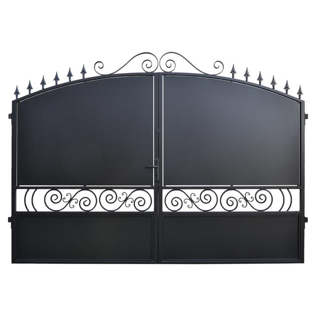 CANCELLO ARCANO DUE ANTEZINCATO E VERNICIATO NERO350x180/210 cm (LxH) | Tecnomat CANCELLO ARCANO DUE ANTEZINCATO E VERNICIATO NERO350x180/210 cm (LxH) - 2 | Tecnomat