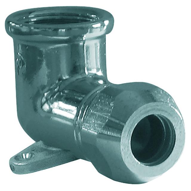 RACCORDO BICONO OTTONE CROMATO GOMITO CON FLANGIA F 1/2'' x Ø 10 mm | Tecnomat RACCORDO BICONO OTTONE CROMATO GOMITO CON FLANGIA F 1/2'' x Ø 10 mm | Tecnomat