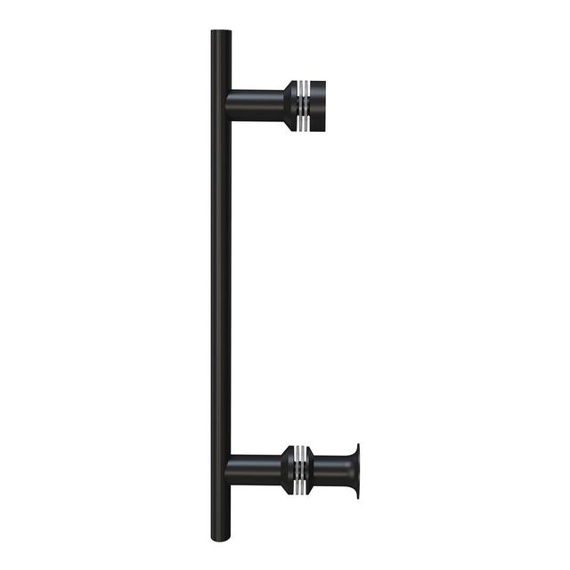 MANIGLIA PER BOX DOCCIA IN ZAMA NERO OPACO INTERASSE 14,5cm | Tecnomat MANIGLIA PER BOX DOCCIA IN ZAMA NERO OPACO INTERASSE 14,5cm | Tecnomat