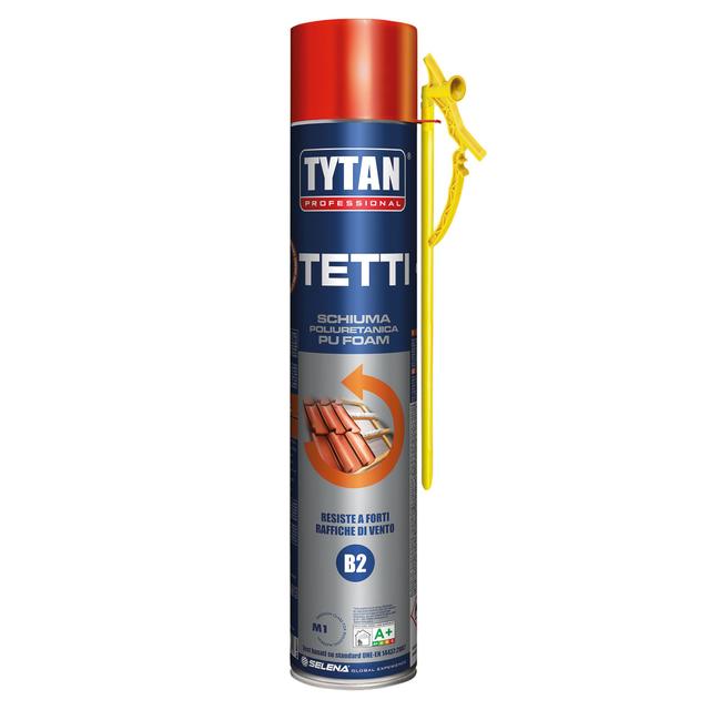 SCHIUMA POLIURETANICA TYTAN TETTI 750ml MANUALE ERGO EROGATORE PER TEGOLE E COPPI | Tecnomat SCHIUMA POLIURETANICA TYTAN TETTI 750ml MANUALE ERGO EROGATORE PER TEGOLE E COPPI | Tecnomat