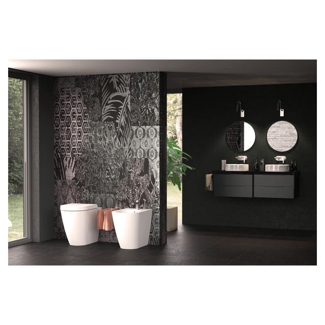 VASO SERIE LUNA PLUS FILO MURO A TERRA SCARICO MULTIPLO CERAMICA BIANCA H 50 cm | Tecnomat VASO SERIE LUNA PLUS FILO MURO A TERRA SCARICO MULTIPLO CERAMICA BIANCA H 50 cm | Tecnomat