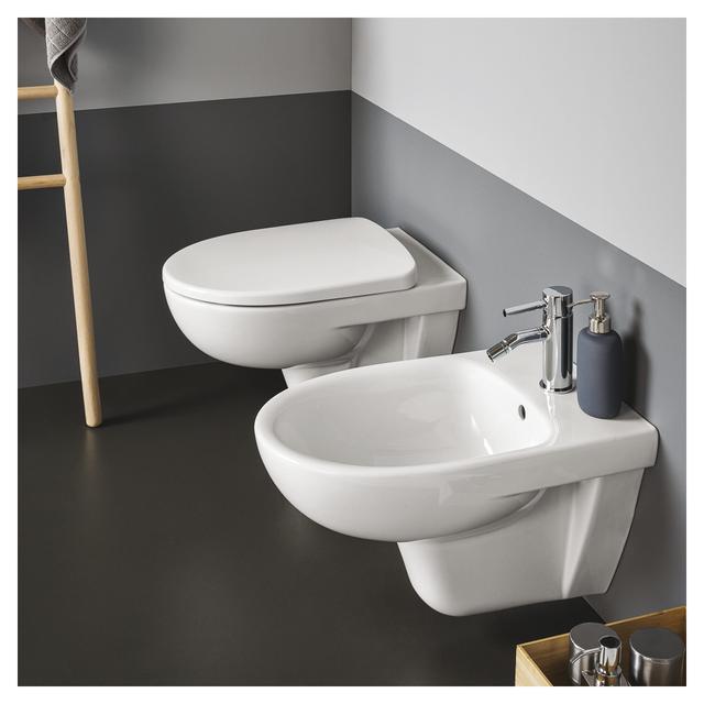 VASO GEBERIT SERIE SELNOVA PRO SOSPESO IN CERAMICA BIANCA | Tecnomat VASO GEBERIT SERIE SELNOVA PRO SOSPESO IN CERAMICA BIANCA | Tecnomat