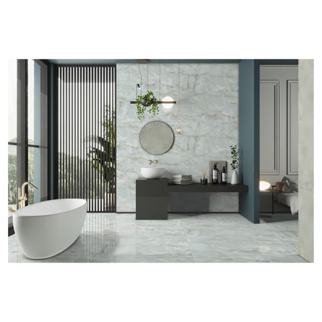 PAVIMENTO INTERNO ONYX PISTACCHIO POLISH 60x120x0,85 cm (PEI 3/5) R9 RETT GRES PORCELLANATO | Tecnomat PAVIMENTO INTERNO ONYX PISTACCHIO POLISH 60x120x0,85 cm (PEI 3/5) R9 RETT GRES PORCELLANATO - 2 | Tecnomat
