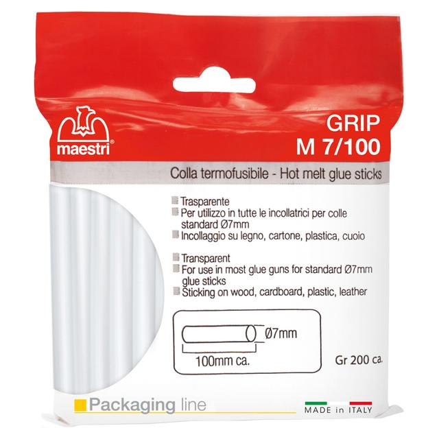COLLA 200 g MAESTRI 7x100 mm TRASPARENTE PZ 50 | Tecnomat COLLA 200 g MAESTRI 7x100 mm TRASPARENTE PZ 50 - 2 | Tecnomat