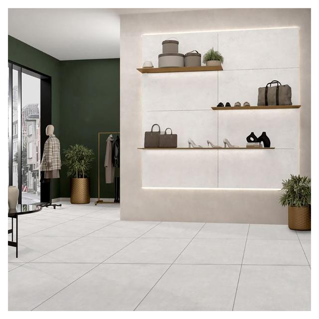 PAVIMENTO INTERNO URBAN WHITE 60,5x121x0,9 cm (PEI 4/5) R10 RETT GRES PORCELLANATO | Tecnomat PAVIMENTO INTERNO URBAN WHITE 60,5x121x0,9 cm (PEI 4/5) R10 RETT GRES PORCELLANATO - 2 | Tecnomat