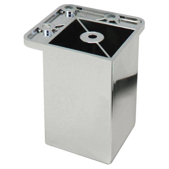 PIEDE PER MOBILE FISSO PORTATA 200 kg 70x46x46 mm ABS CROMO LUCIDO | Tecnomat PIEDE PER MOBILE FISSO PORTATA 200 kg 70x46x46 mm ABS CROMO LUCIDO - 2 | Tecnomat