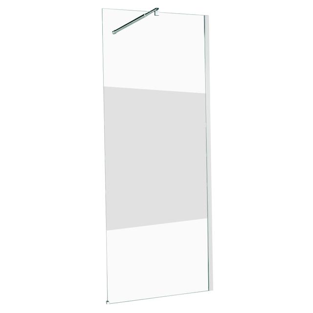 WALK IN SEPARE 100 cm H 200 cm VETRO TEMPERATO SERIGRAFATO 8 mm PROFILI ALLUMINIO CROMATO | Tecnomat WALK IN SEPARE 100 cm H 200 cm VETRO TEMPERATO SERIGRAFATO 8 mm PROFILI ALLUMINIO CROMATO | Tecnomat