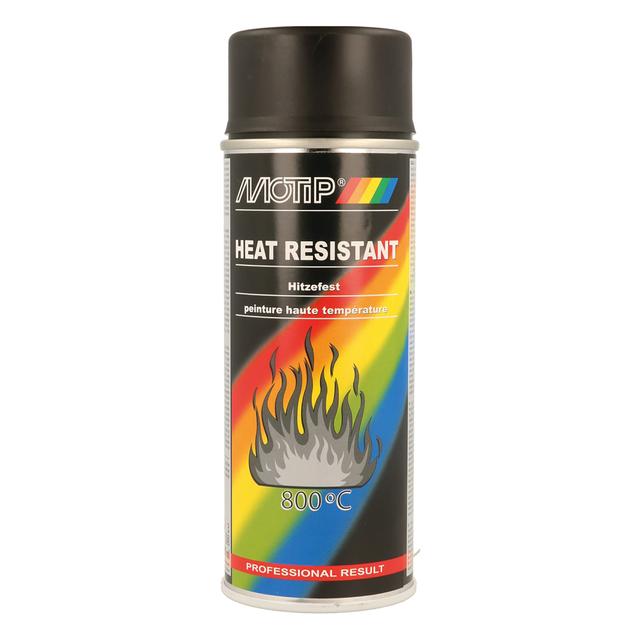 SMALTO SPRAY MOTIP ALTE TEMPERATURE 800° NERO 400 ml 2,5 - 3 m² CON 1 l | Tecnomat SMALTO SPRAY MOTIP ALTE TEMPERATURE 800° NERO 400 ml 2,5 - 3 m² CON 1 l | Tecnomat