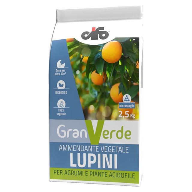 LUPINI MACINATI PER AGRUMI GRANVERDE CIFO PRONTO EFFETTO 2,5 kg | Tecnomat LUPINI MACINATI PER AGRUMI GRANVERDE CIFO PRONTO EFFETTO 2,5 kg - 2 | Tecnomat