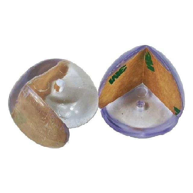 PARASPIGOLI MAXI Ø 38 mm PVC TRASPARENTE 4 PEZZI | Tecnomat PARASPIGOLI MAXI Ø 38 mm PVC TRASPARENTE 4 PEZZI | Tecnomat