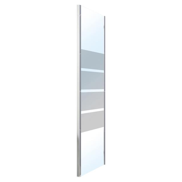 LATO FISSO VENERE 67-69 cm H 190 cm H 190 cm VETRO TEMPERATO 6mm SERIGRAFATO PROFILI CROMO | Tecnomat LATO FISSO VENERE 67-69 cm H 190 cm H 190 cm VETRO TEMPERATO 6mm SERIGRAFATO PROFILI CROMO - 2 | Tecnomat