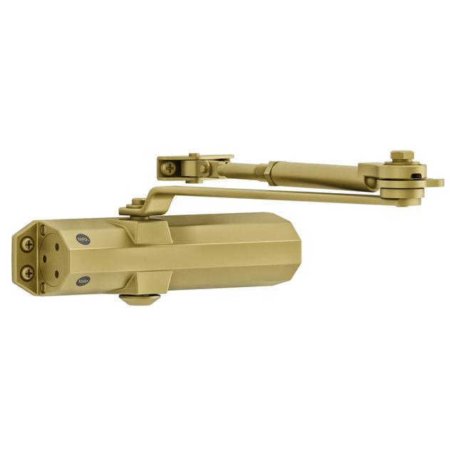 CHIUDIPORTA YALE SENZA FERMO CON BRACCIO PORTA DA L 850-1100 mm FINITURA ORO | Tecnomat CHIUDIPORTA YALE SENZA FERMO CON BRACCIO PORTA DA L 850-1100 mm FINITURA ORO - 2 | Tecnomat