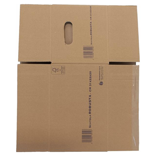 SCATOLA PER IMBALLO IN CARTONE 31x20x22 cm (LxHxP) CARTONE DOPPIA ONDA | Tecnomat SCATOLA PER IMBALLO IN CARTONE 31x20x22 cm (LxHxP) CARTONE DOPPIA ONDA | Tecnomat