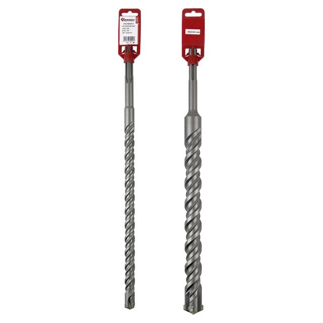 2 PUNTE Ø25 E Ø40 mm 920/800 mm SDS MAX 4 TAGLIENTI PER MURO E CALCESTRUZZO | Tecnomat 2 PUNTE Ø25 E Ø40 mm 920/800 mm SDS MAX 4 TAGLIENTI PER MURO E CALCESTRUZZO | Tecnomat