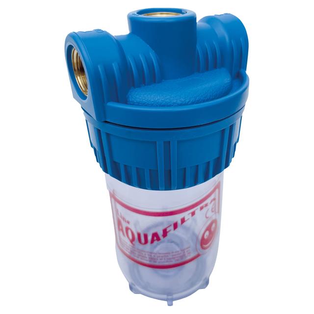 CONTENITORE FILTRO AQUAFILTRA H 5" PN 9 ATTACCHI IN OTTONE F 1/2" | Tecnomat CONTENITORE FILTRO AQUAFILTRA H 5" PN 9 ATTACCHI IN OTTONE F 1/2" | Tecnomat