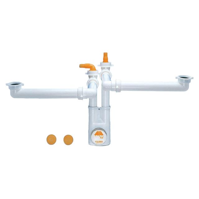 SIFONE LAVELLO LIRA SPAZIO 2 NT BOX 1''1/2 CANOTTO Ø 40 mm | Tecnomat SIFONE LAVELLO LIRA SPAZIO 2 NT BOX 1''1/2 CANOTTO Ø 40 mm | Tecnomat